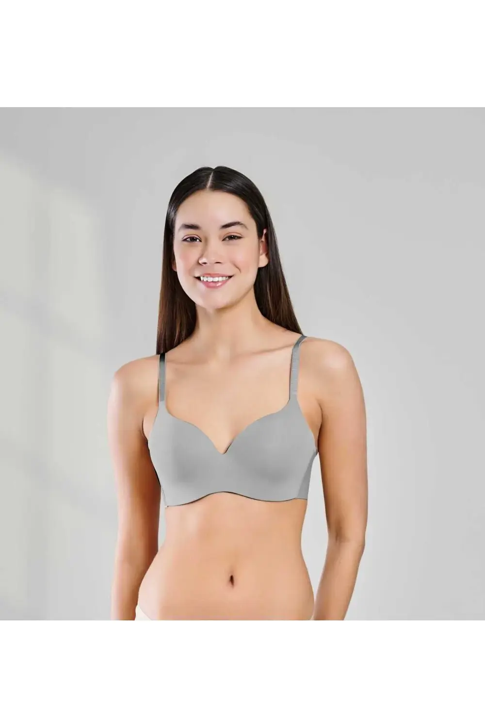 İNCE ASKILI BALENSİZ DESTEKSİZ LAZER KESİM SÜTYEN