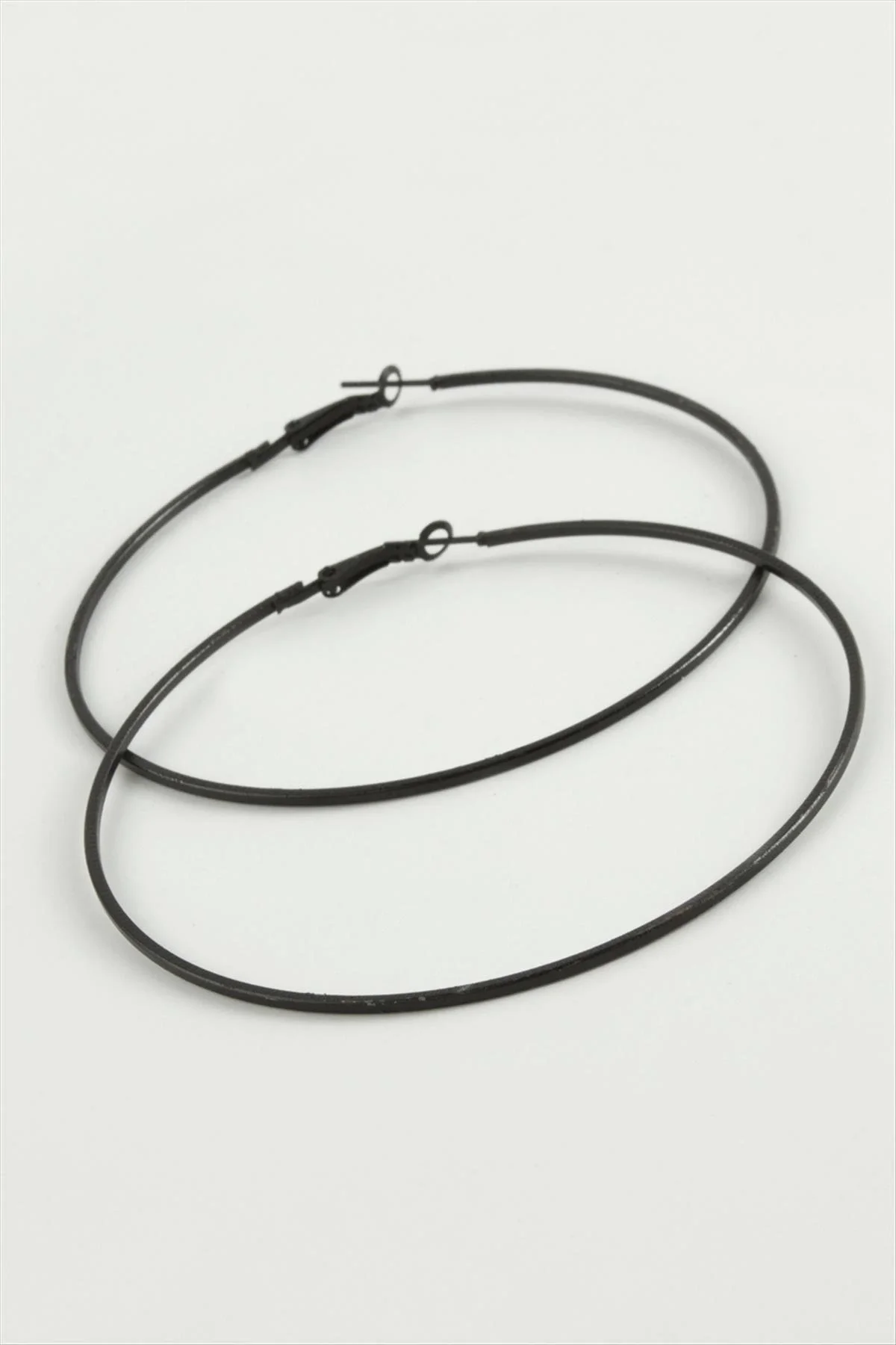 İnce Boru Metal Halka Küpe 8-9-10 cm