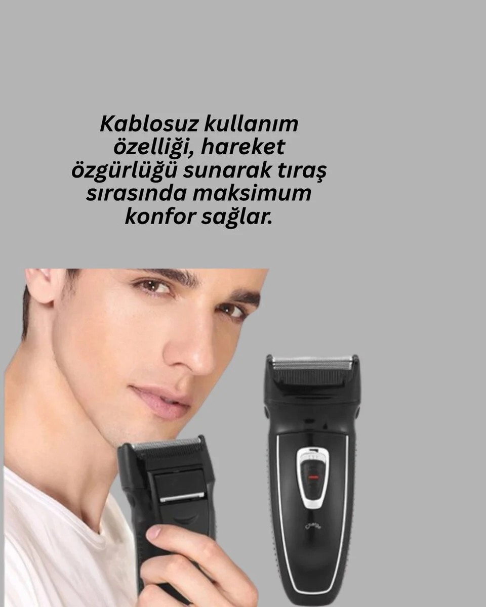 İnce Detay Başlıklı Çok Amaçlı Tıraş Makinesi