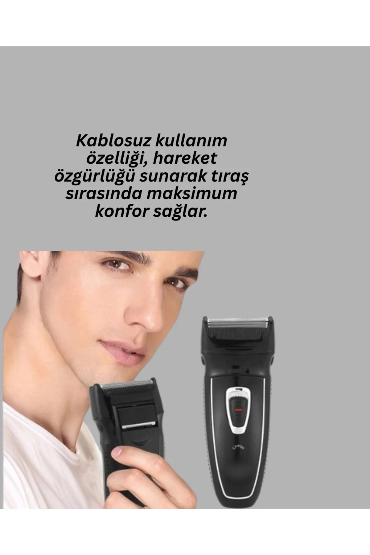 İnce Detay Başlıklı Çok Amaçlı Tıraş Makinesi