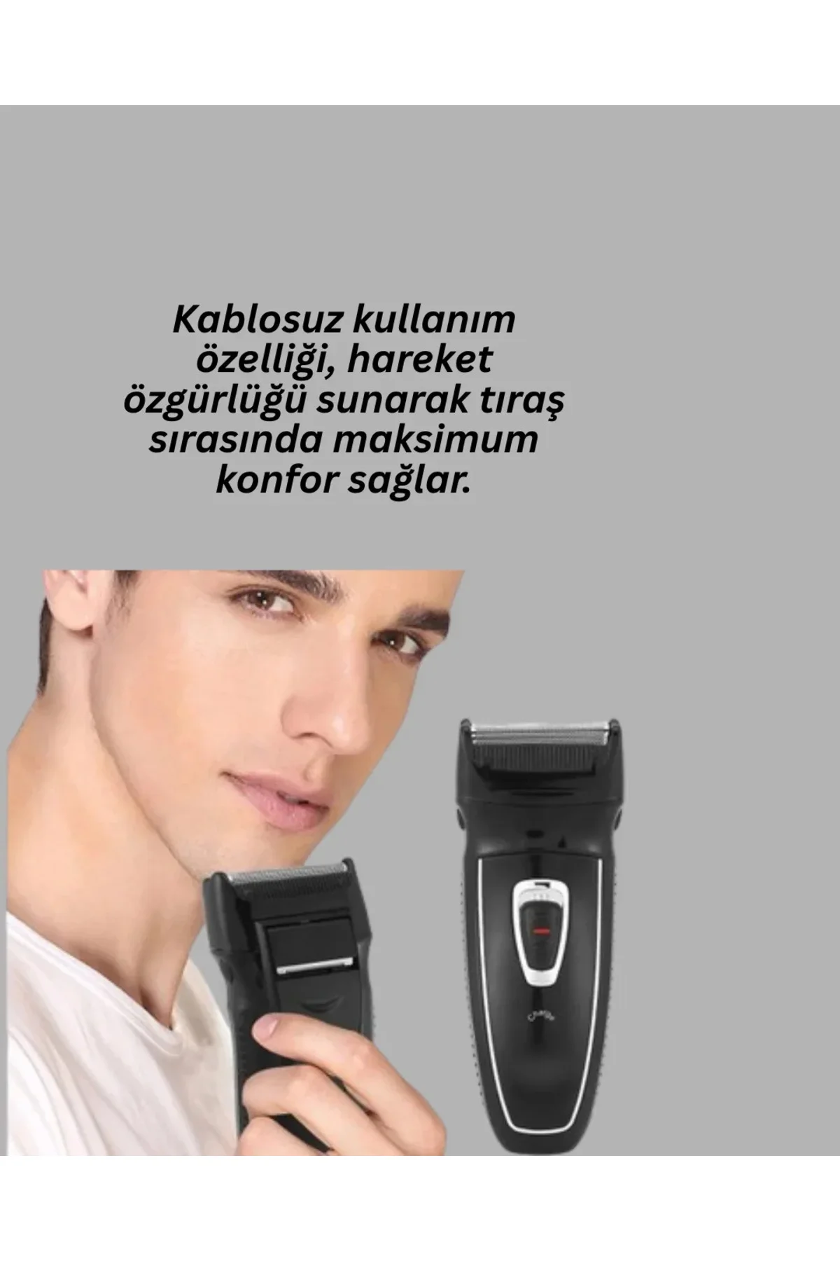 İnce Detay Başlıklı Çok Amaçlı Tıraş Makinesi