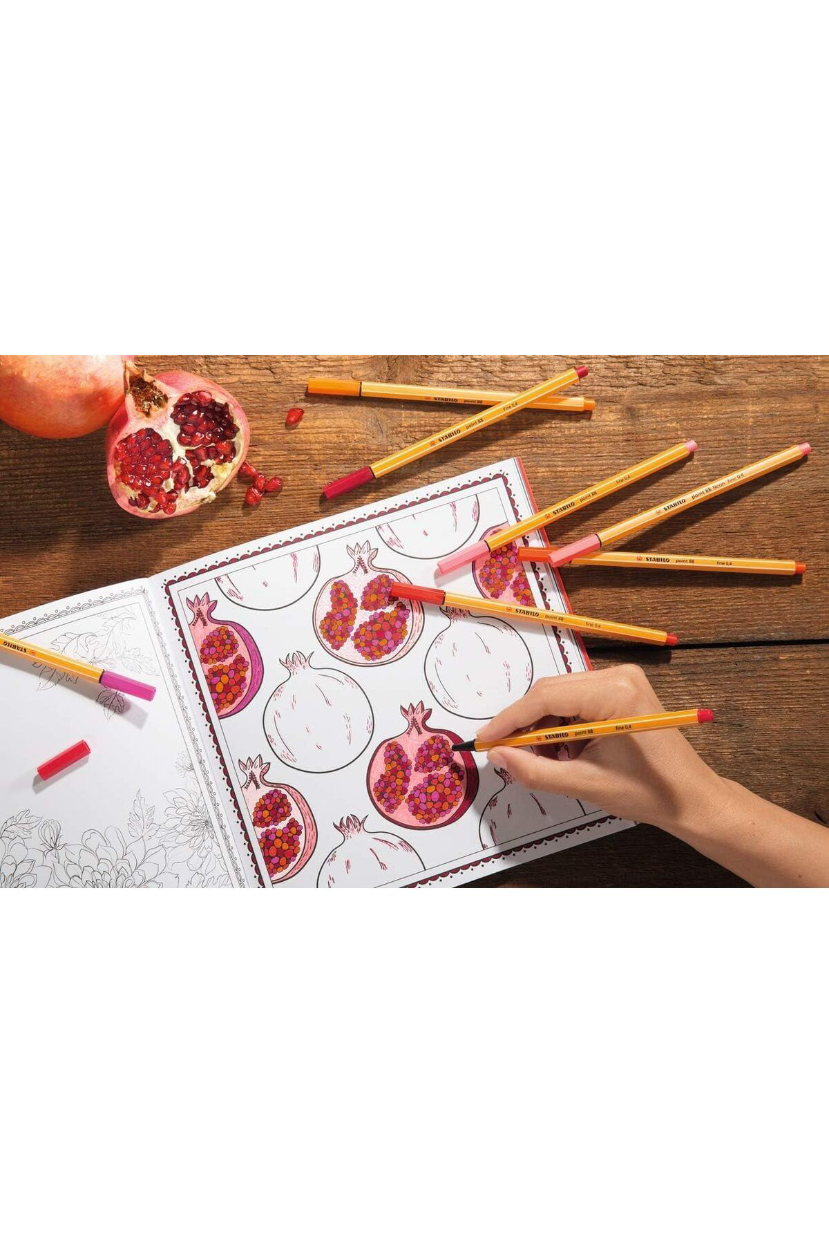 Stabilo - İnce Keçe Uçlu Kalem - Point 88 - Açık Lila