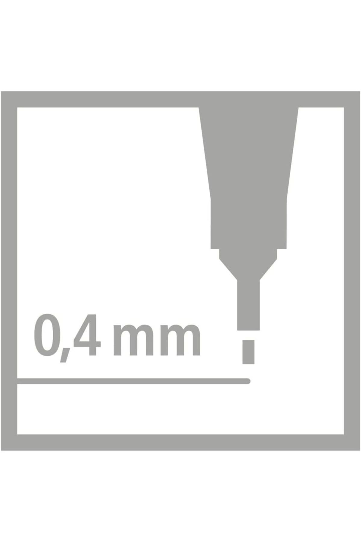 Stabilo - İnce Keçe Uçlu Kalem - Point 88 - Siyah