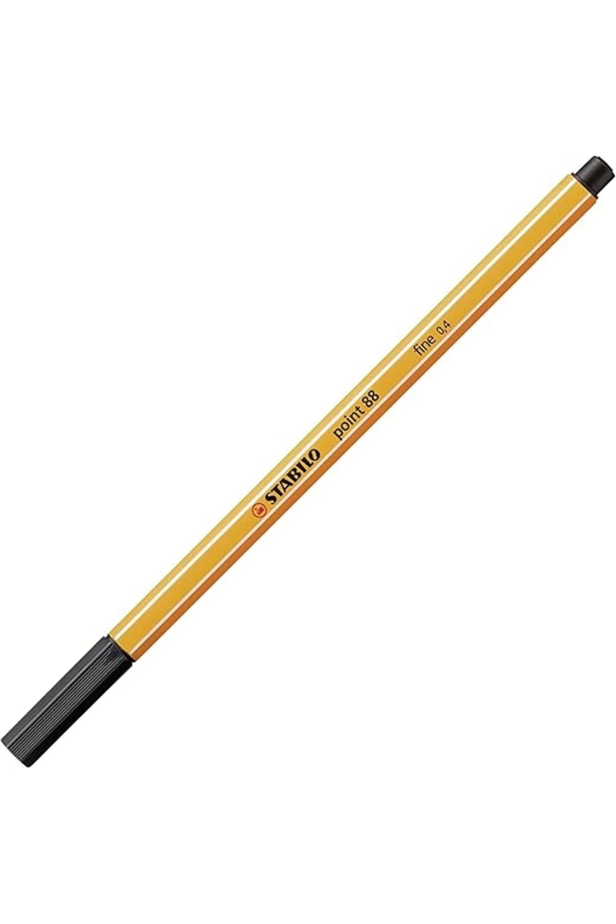 Stabilo - İnce Keçe Uçlu Kalem - Point 88 - Siyah