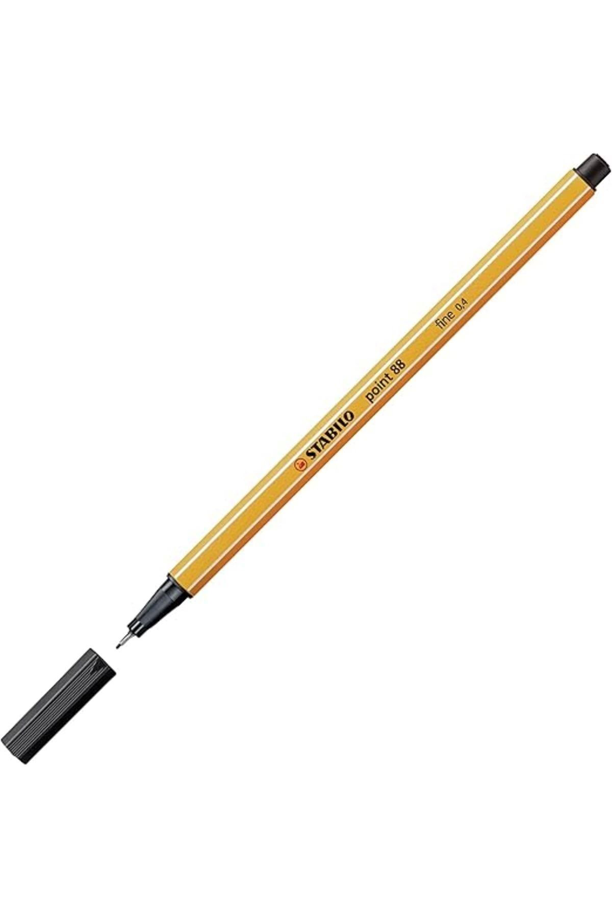 Stabilo - İnce Keçe Uçlu Kalem - Point 88 - Siyah