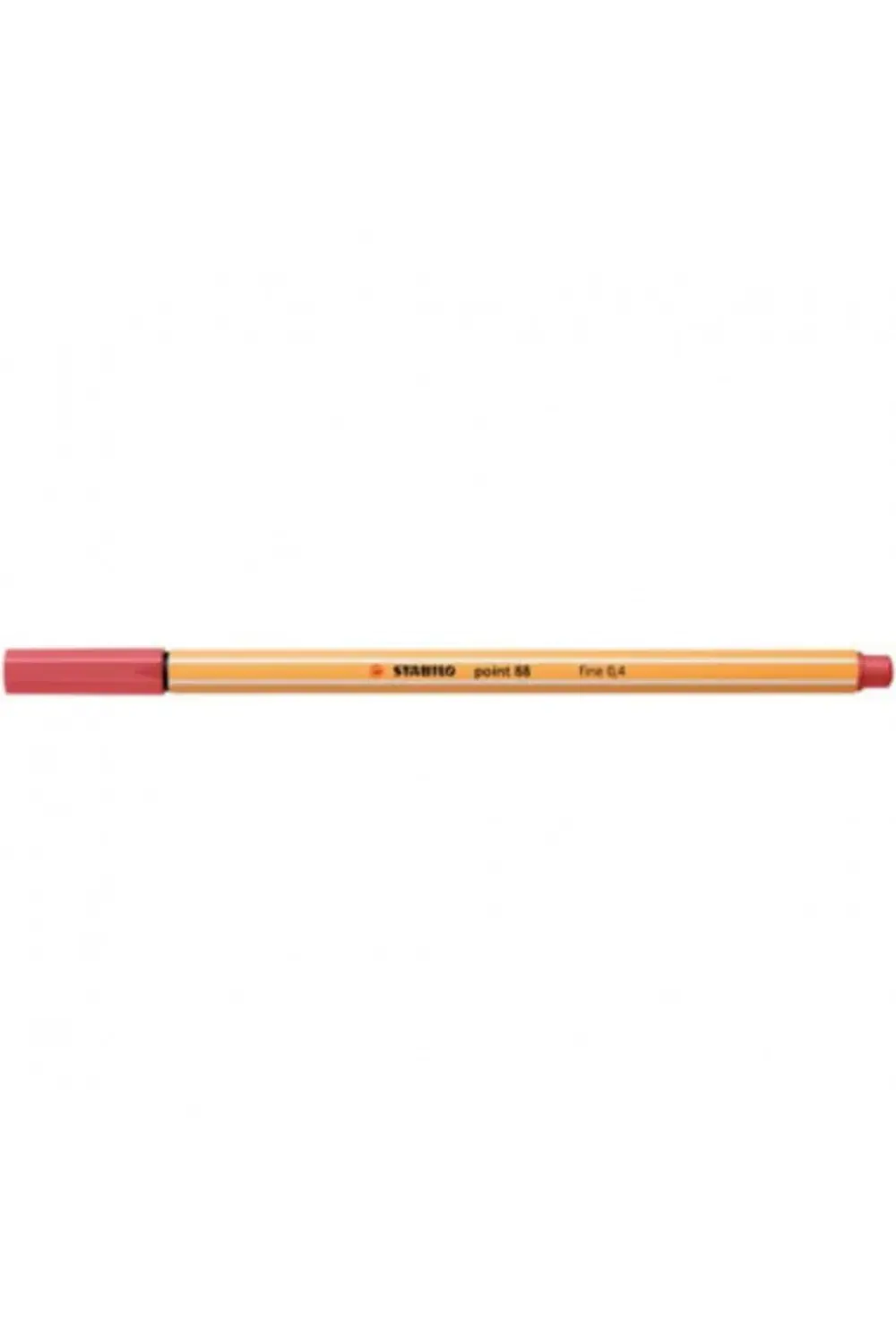 - İnce Keçe Uçlu Kalem - Point 88 - Pas Kırmızısı