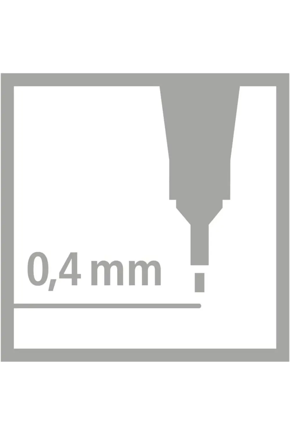 - İnce Keçe Uçlu Kalem - Point 88 - Pas Kırmızısı