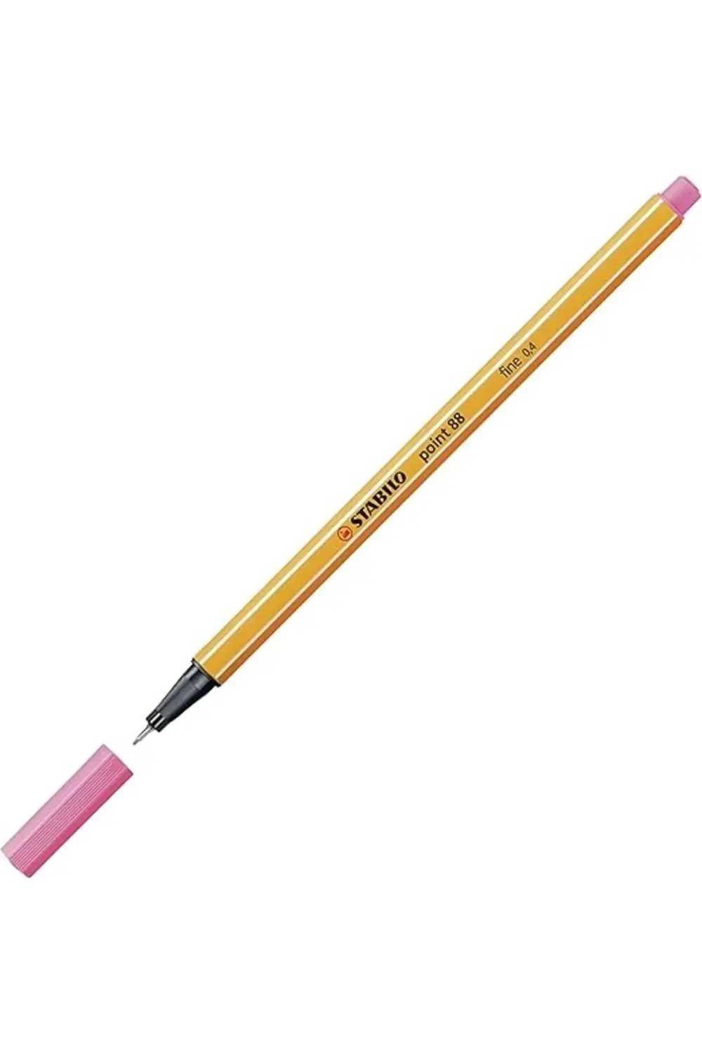 - İnce Keçe Uçlu Kalem - Point 88 - Pembe