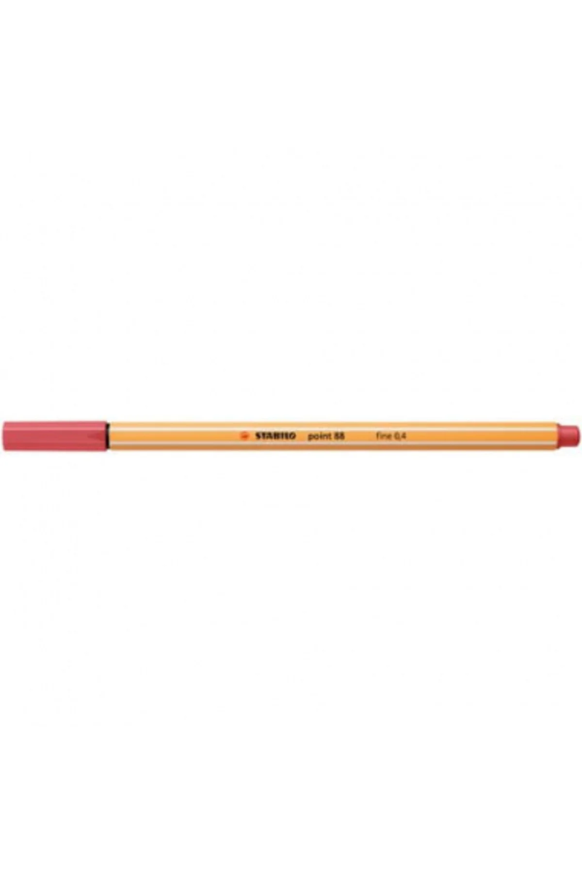 - İnce Keçe Uçlu Kalem - Point 88 - Pas Kırmızısı