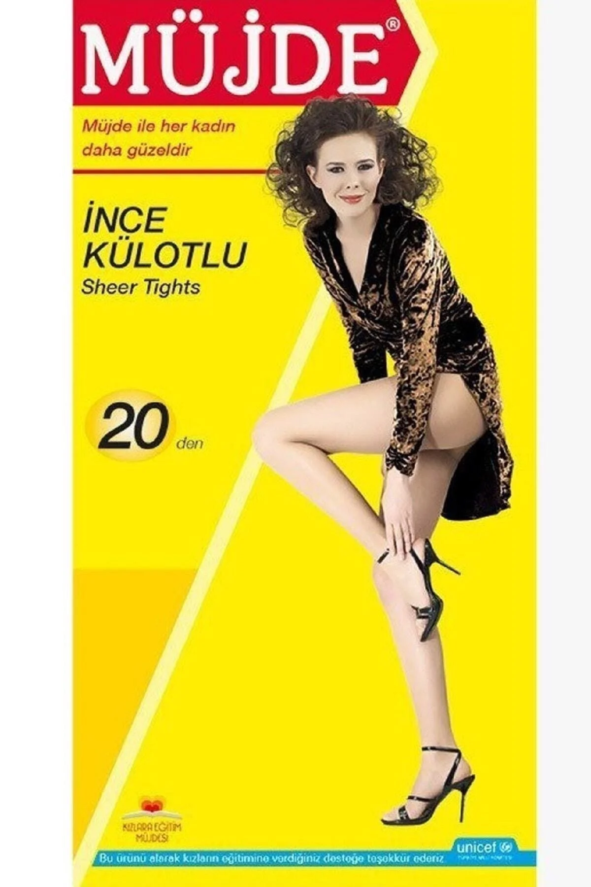 Ince Külotlu Çorap 20 Denye (sarı Paket)-86 Vizon Ince Külotlu Çorap 20 Denye (sarı Paket)-86 Vizon - Görsel 2