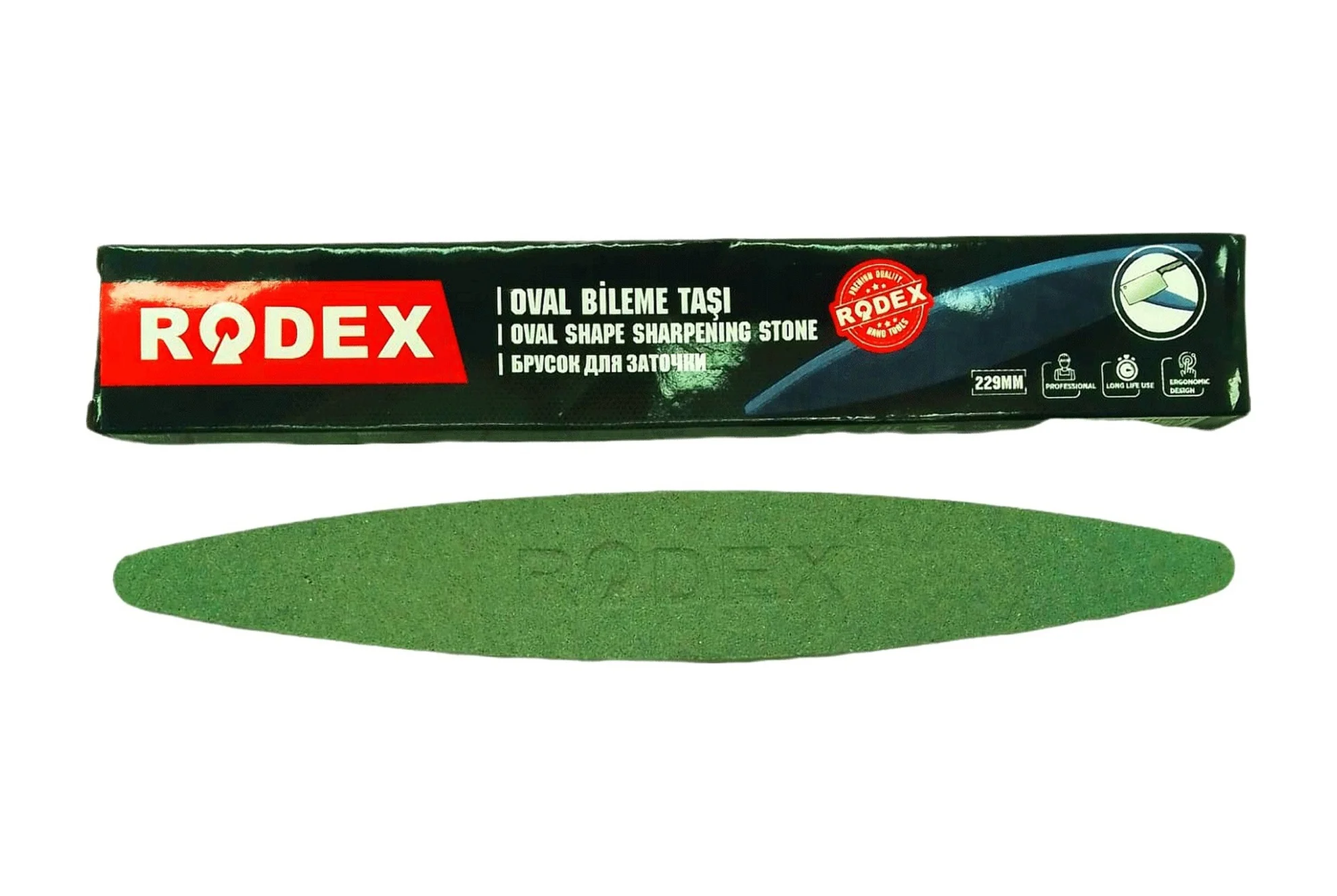 İnce Oval Bileme Taşı Tırpan 229mm 5224