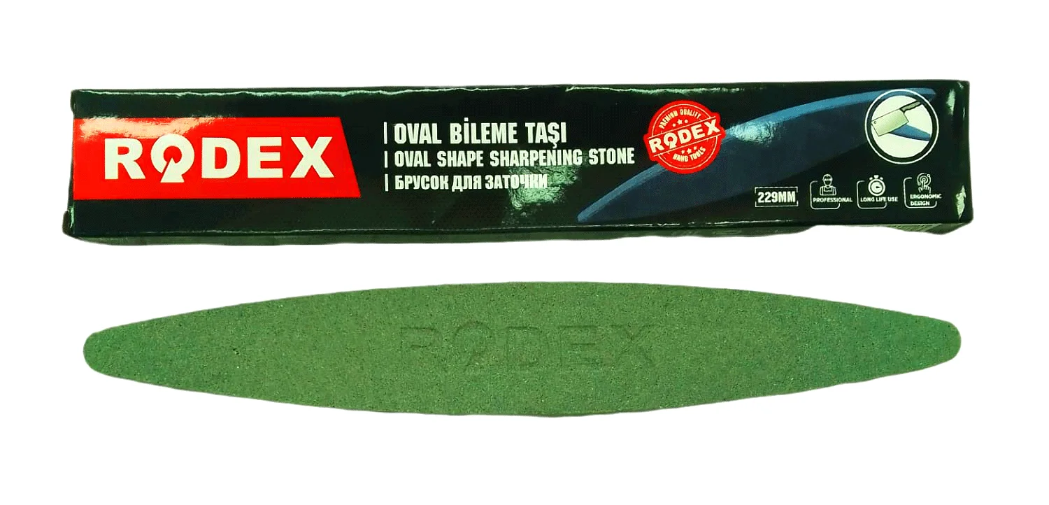 İnce Oval Bileme Taşı Tırpan 229MM İnce Oval Bileme Taşı Tırpan 229MM