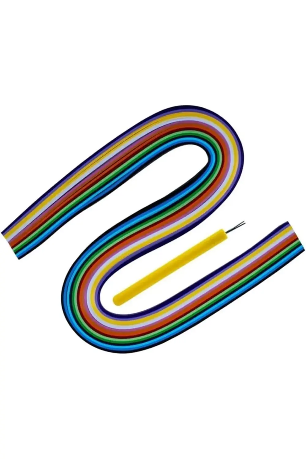 Ince Quilling Katlama Sanatı Iş Eğitim Seti 5 mm X 50 cm 1185222