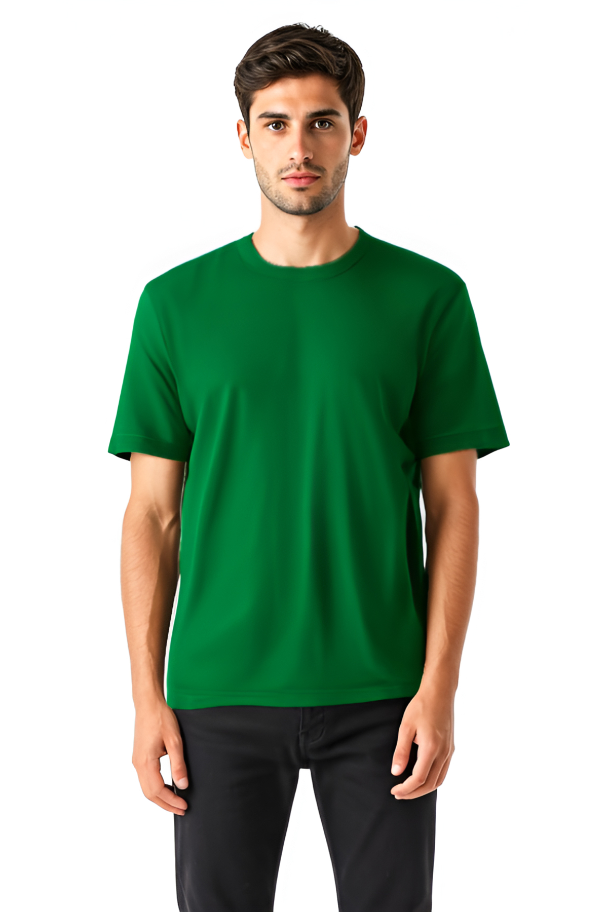 Baymen İnce Spor Mikro Kumaş Serin Tutan O Yaka Tshirt