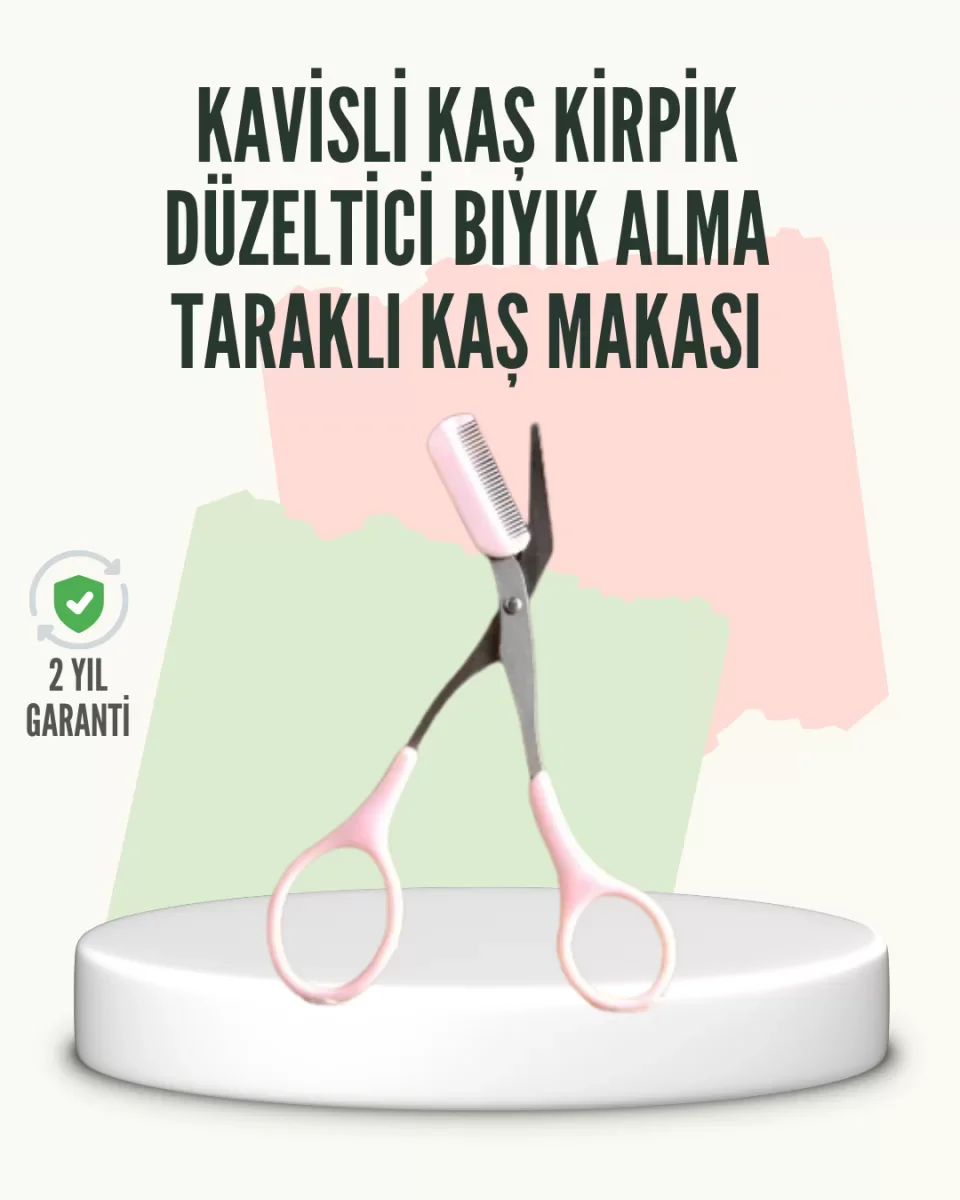 İnce Uçlu Çok Amaçlı Kaş Makası - Lisinya