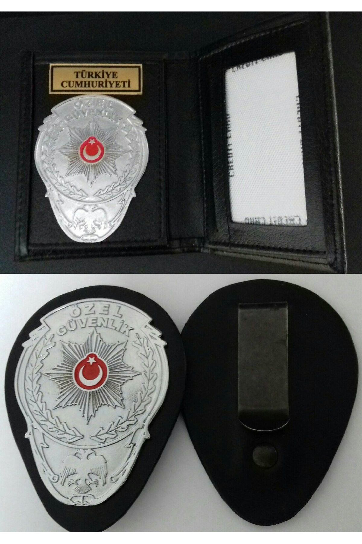 İNCELE,KEŞFET.ÖZEL GÜVENLİK ROZETLİ CÜZDANI ve KEMER ROZETİ SATIN