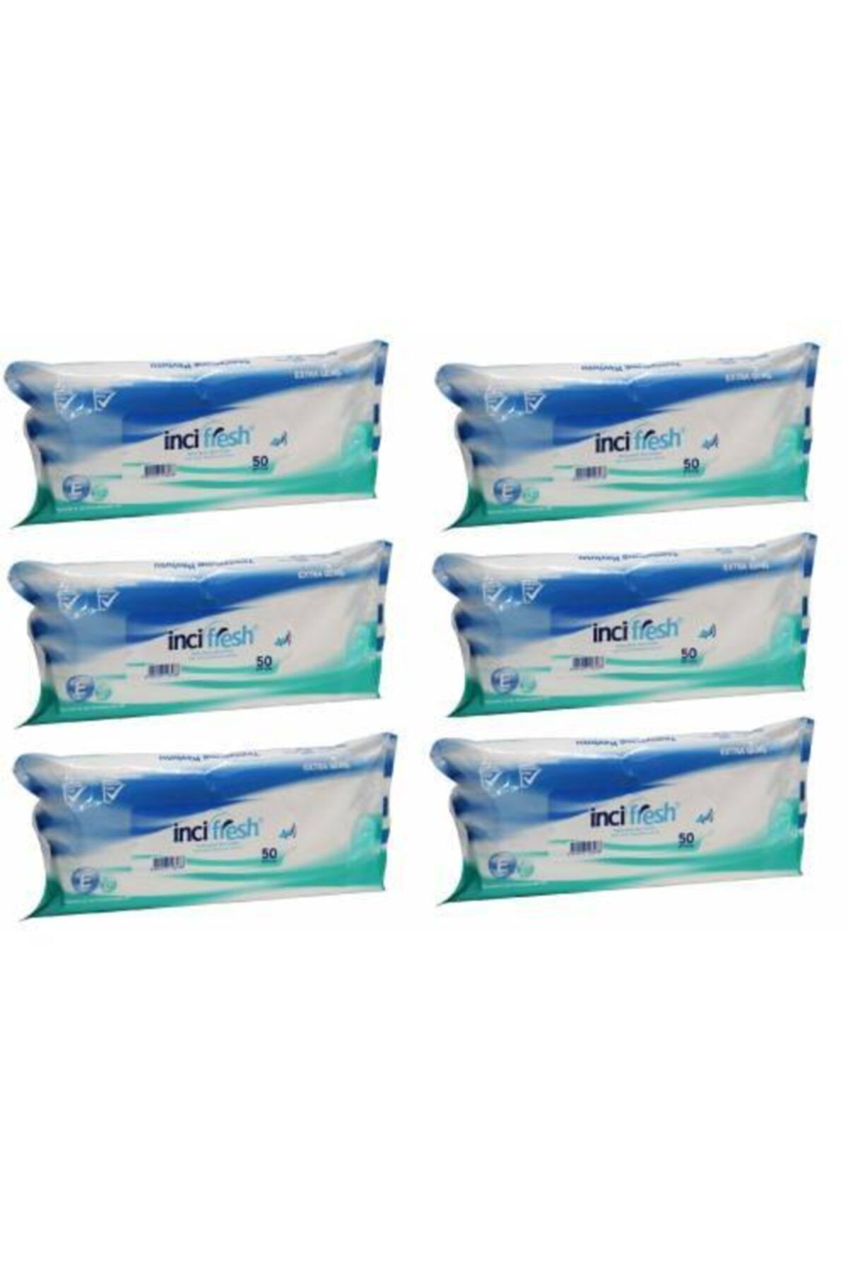 Inci Fresh Islak Vücut Temizleme Havlusu - 6 Paket