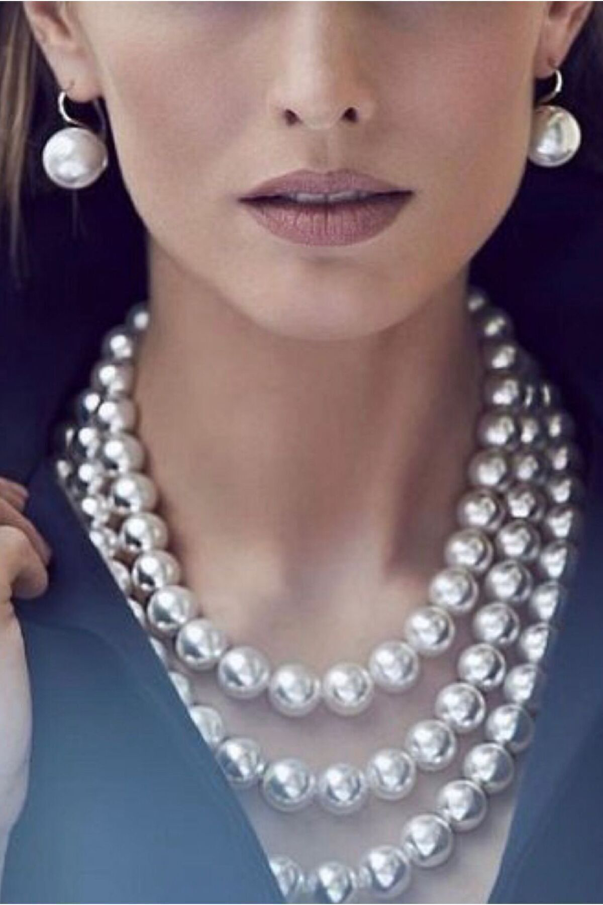 İNCİ GÖRÜNÜMLÜ BONCUK KOLYE