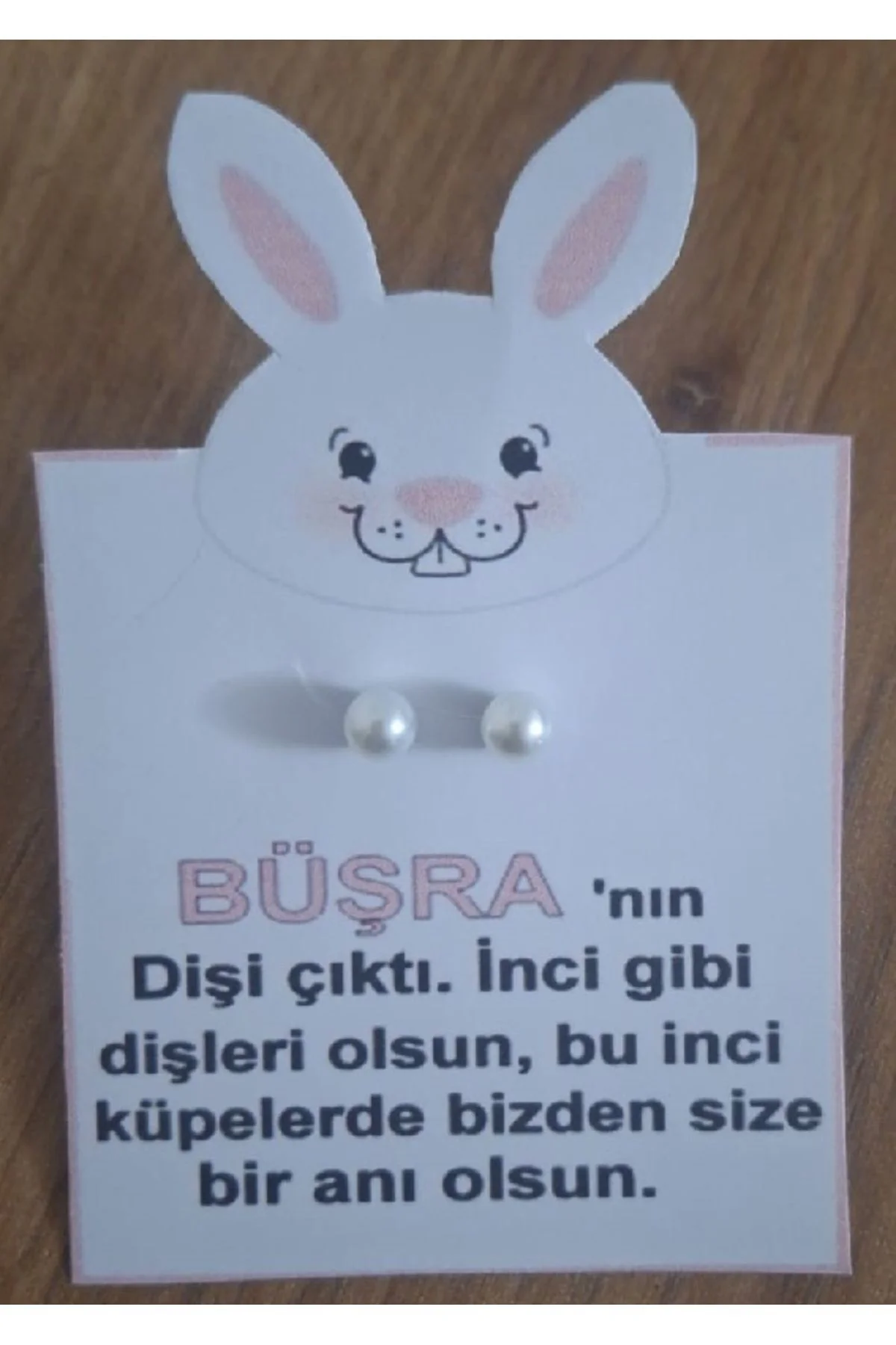 İNCİ KÜPE DİŞ BUĞDAYI DİŞ HEDİYELİĞİ, İLK DİŞ HEDİYELİĞİ 20 Lİ KI