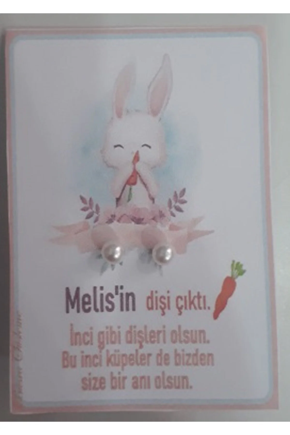 Incili Küpe Diş Buğdayı Hediyeliği 25 Li