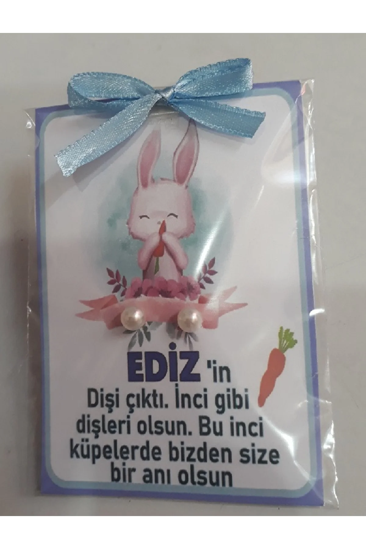 Incili Küpe Diş Buğdayı Hediyeliği 25 Li Erkek