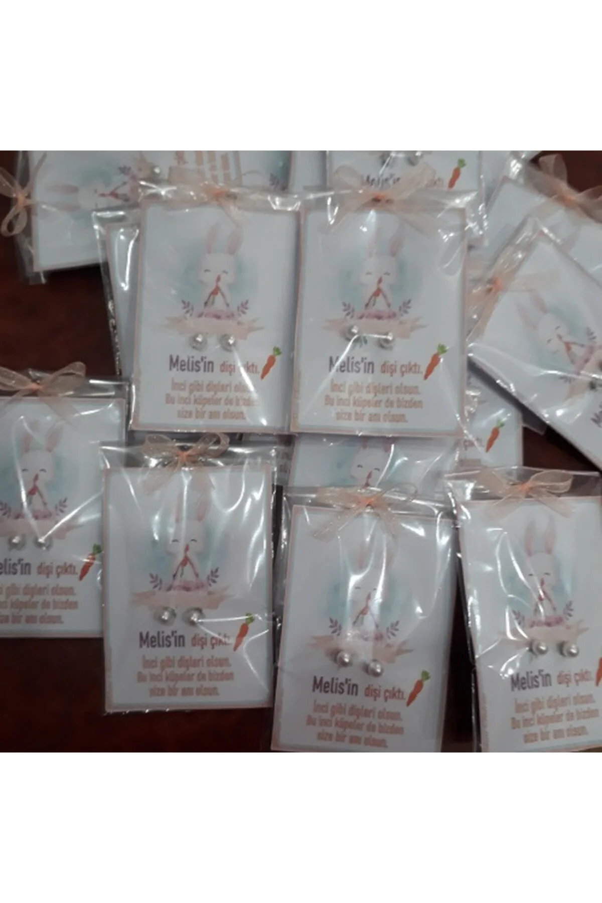 Incili Küpe Diş Buğdayı Hediyeliği 25 Li