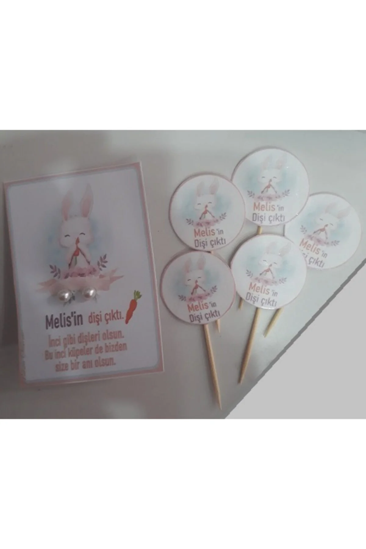 Incili Küpe Diş Buğdayı Hediyeliği 25 Li