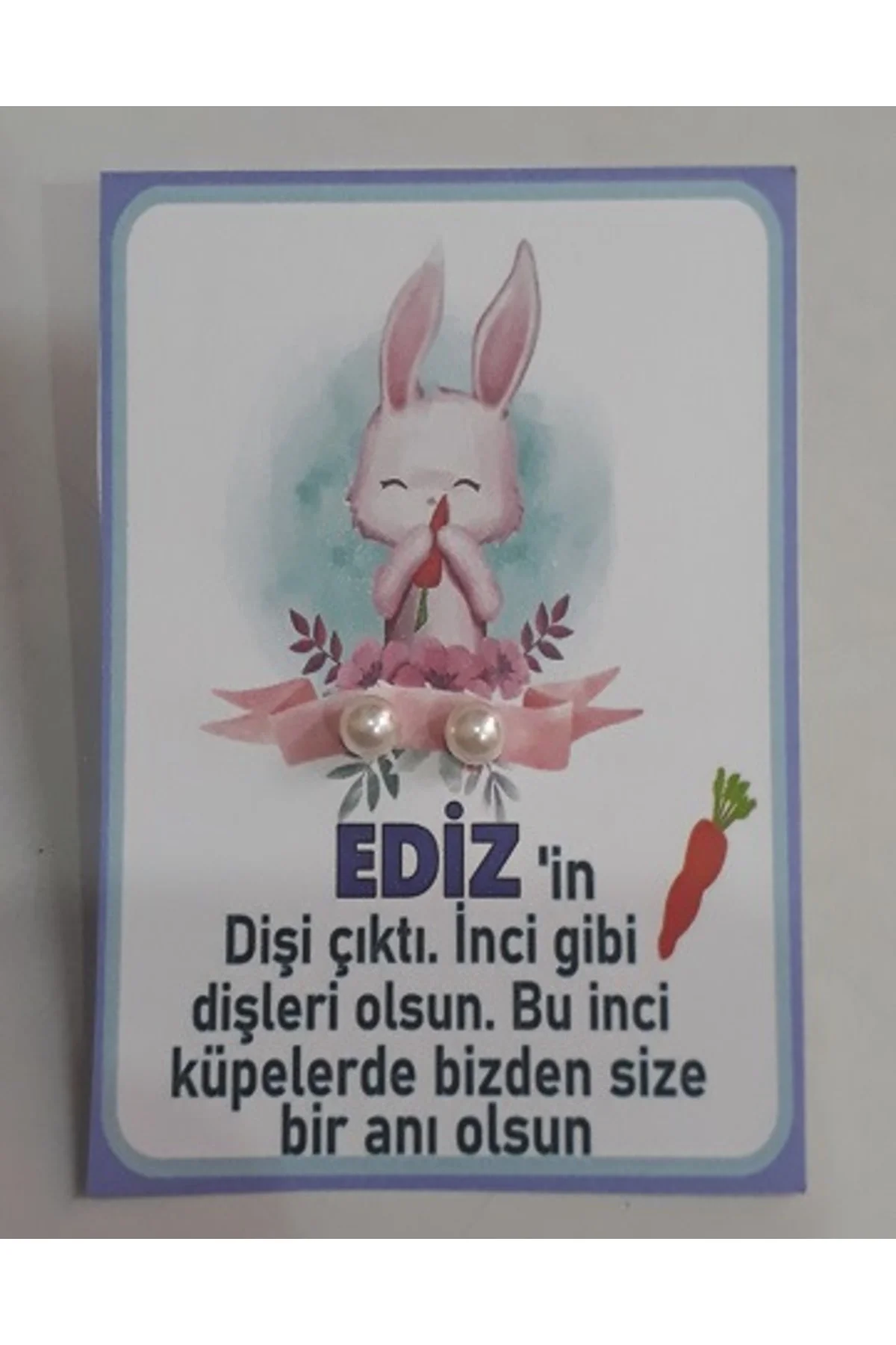 Incili Küpe Diş Buğdayı Hediyeliği 25 Li Erkek