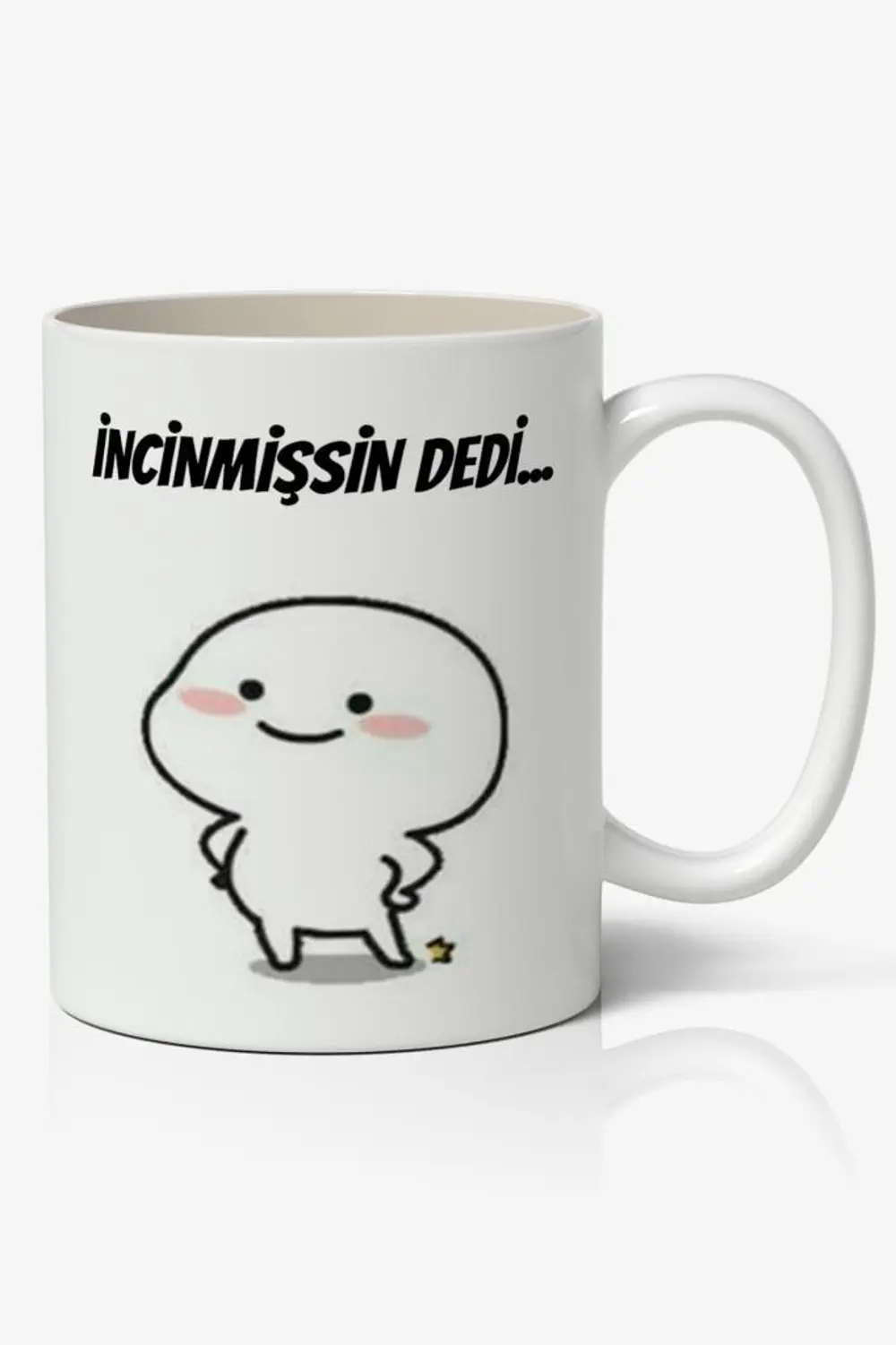 İncinmişsin Dedi Yazılı Baskılı Kupa Bardak Baskılı Kahve Kupa Ba İncinmişsin Dedi Yazılı Baskılı Kupa Bardak Baskılı Kahve Kupa Ba
