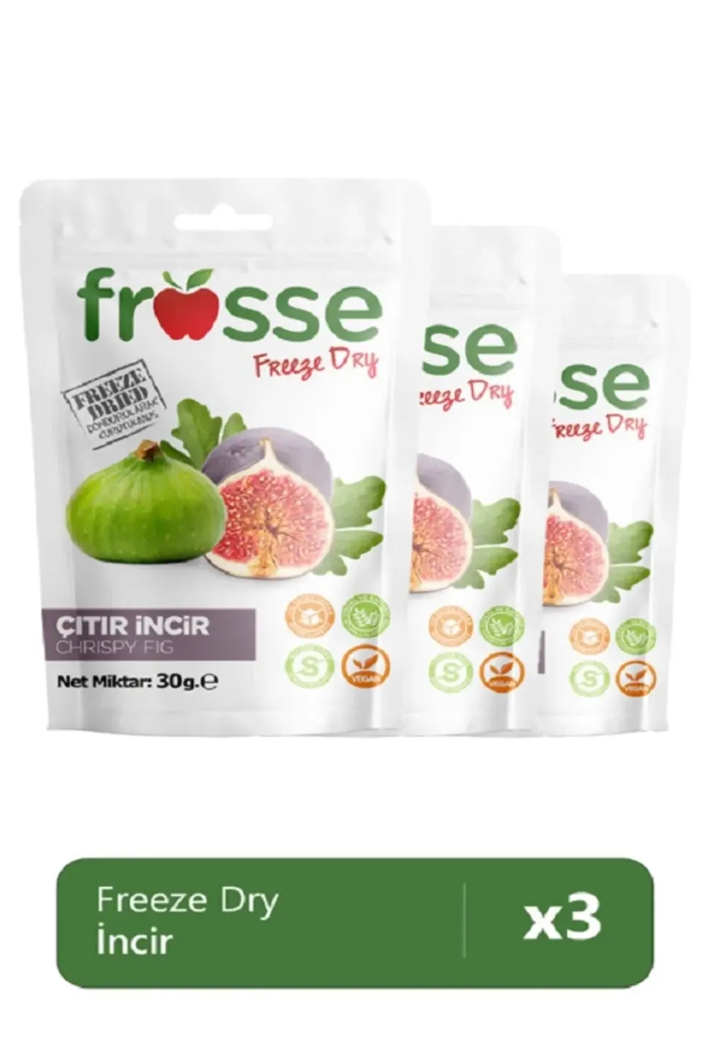 İncir Kıtırı - Freeze Dried - Üretici Firmadan Dondurularak Kurut