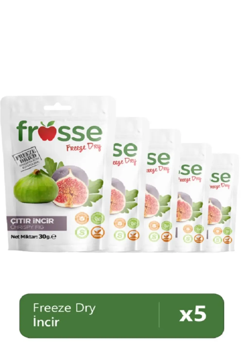 İncir Kıtırı - Freeze Dried - Üretici Firmadan Dondurularak Kurut