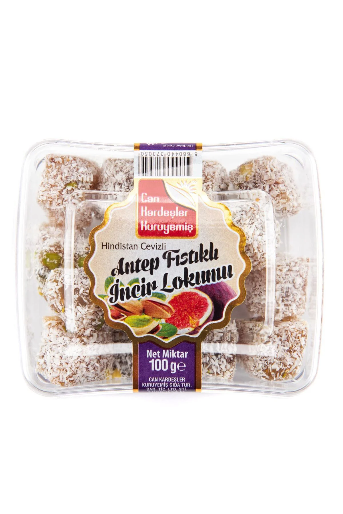 İncirli Antep Fıstıklı Mini Lokum 100 gr Fiyatı, Yorumları ve Özellikleri