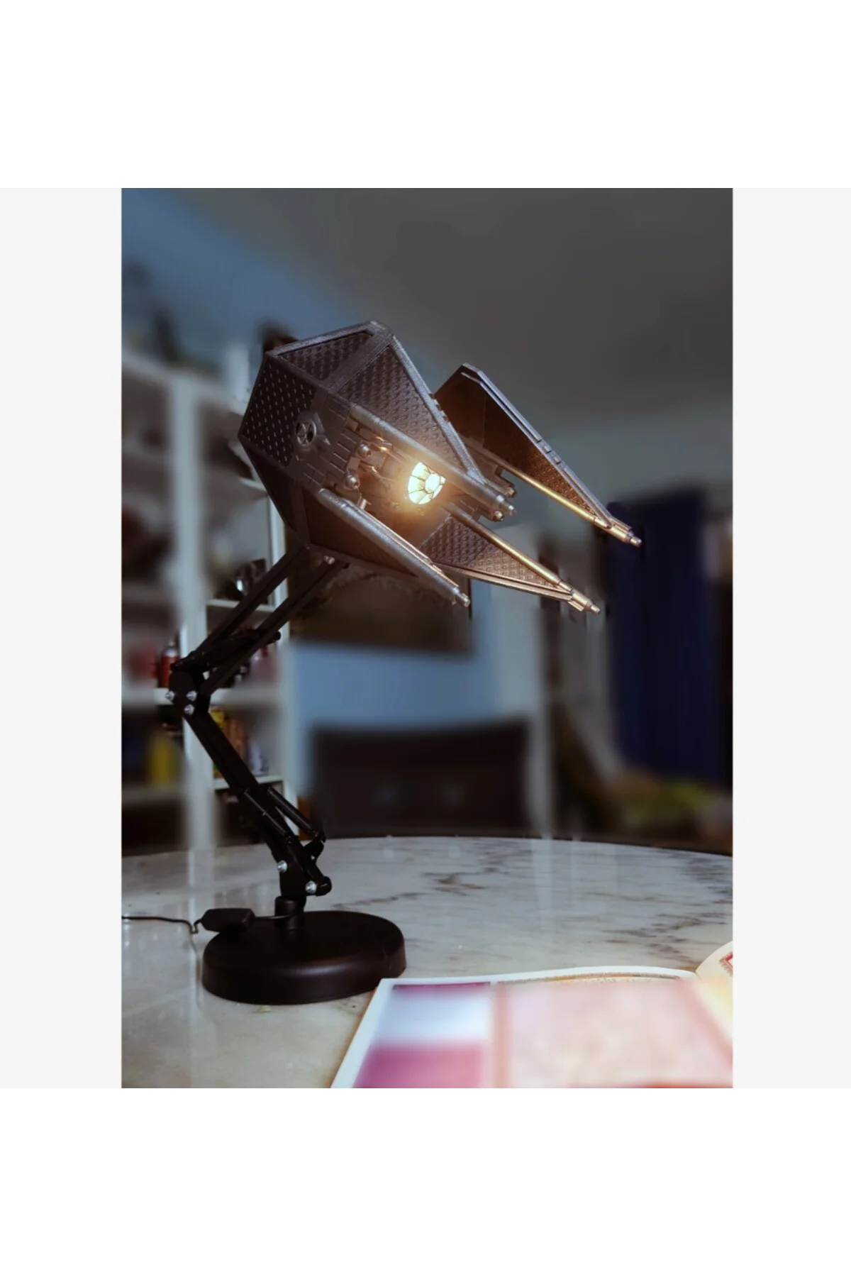 Incredible Tie Interceptor Masa Lambası 35 CM (BÜYÜK BOY)
