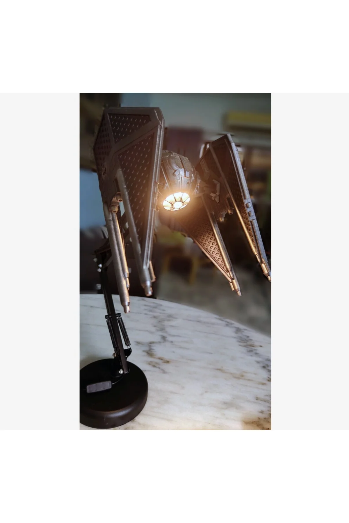 Incredible Tie Interceptor Masa Lambası 35 CM (BÜYÜK BOY)