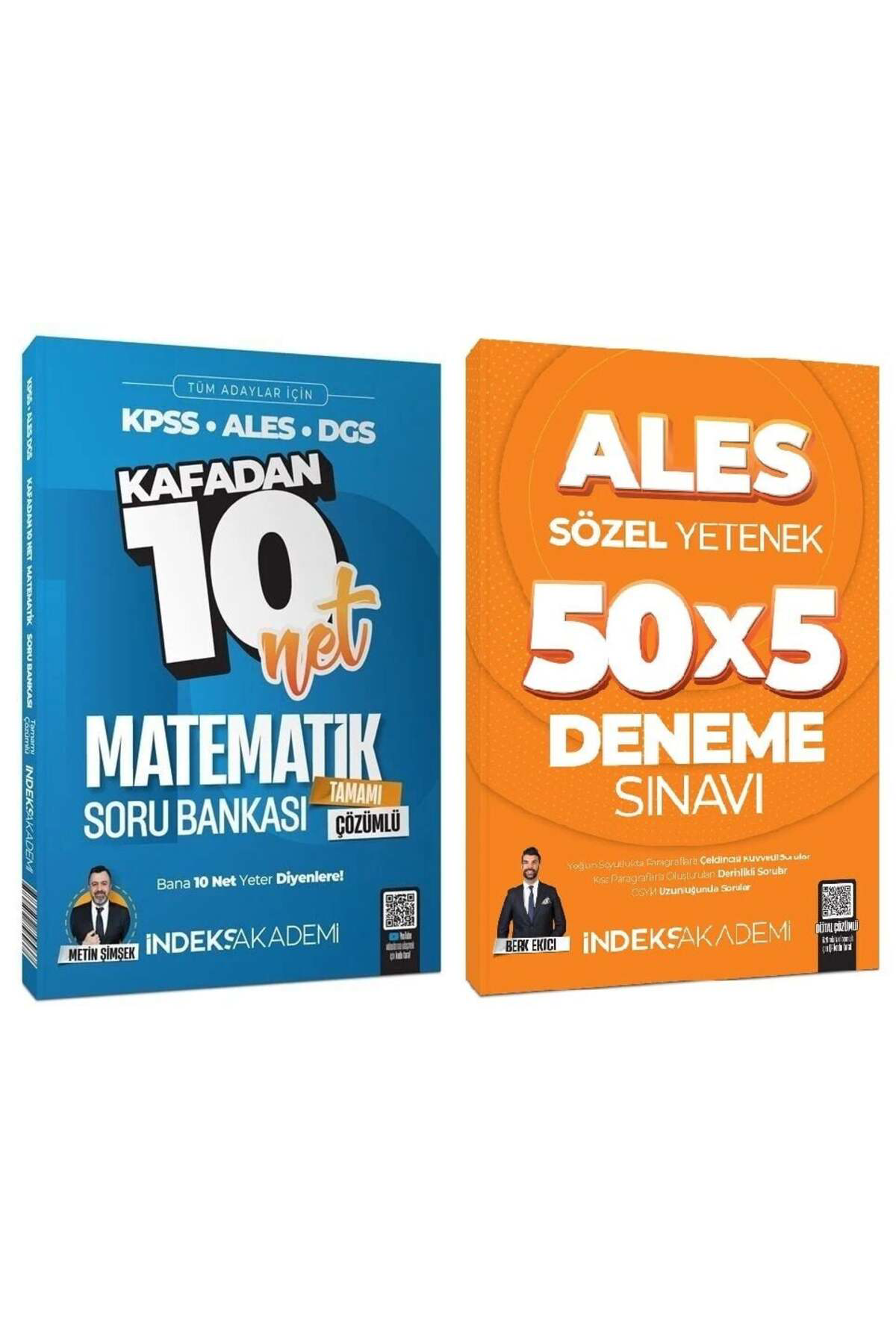İndeks 202 6Bas. ALES Matematik Soru Bankası + Sözel Yetenek 5 De