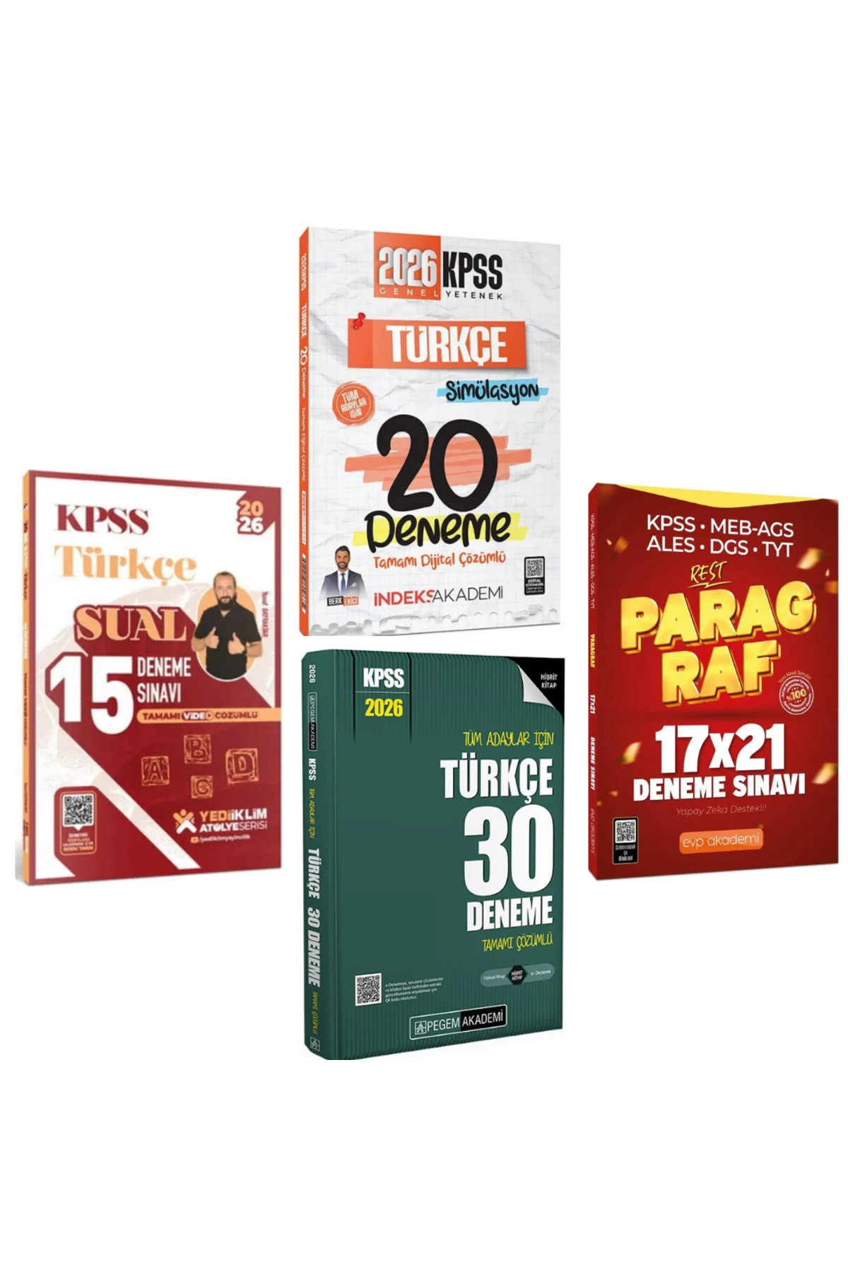 İndeks 2026 KPSS Türkçe Simülasyon 20 Deneme & KPSS Türkçe Deneme