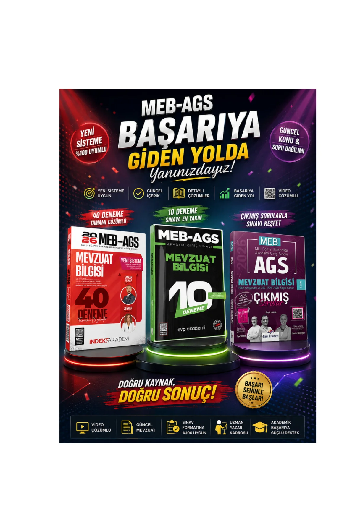 İndeks 2026 MEB AGS Mevzuat Bilgisi 40 Deneme & Dizgi AGS Mevzuat