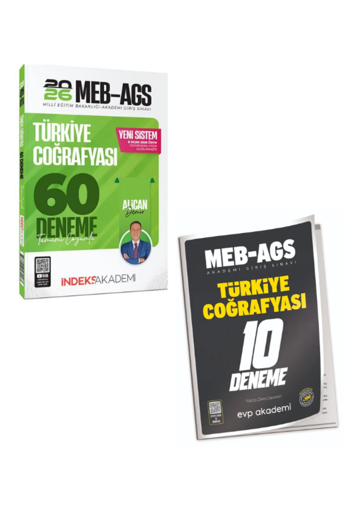 İndeks 2026 MEB-AGS Türkiye Coğrafyası 60 Deneme & Deneme Seti