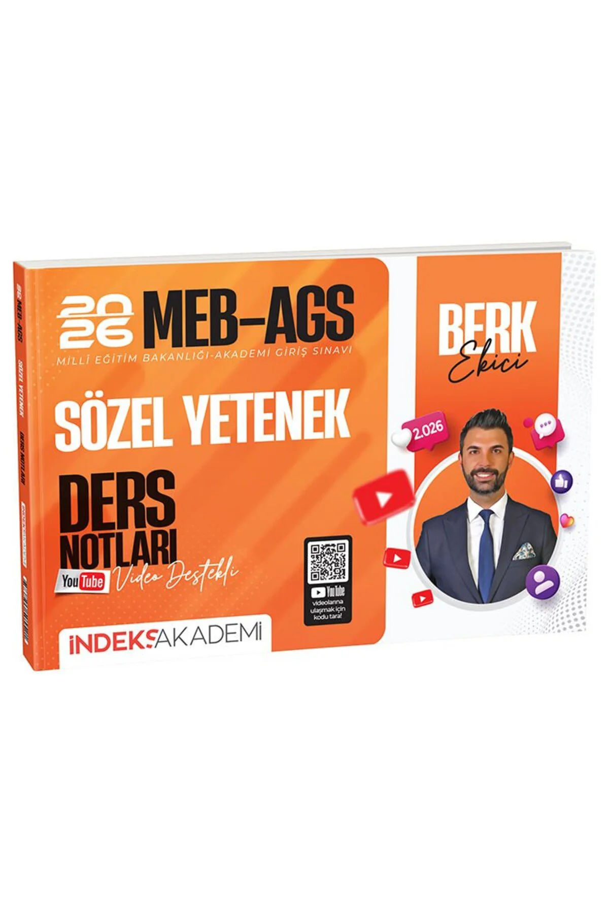 İndeks Akademi 2026 MEB-AGS Sözel Yetenek Video Ders Notları - Be