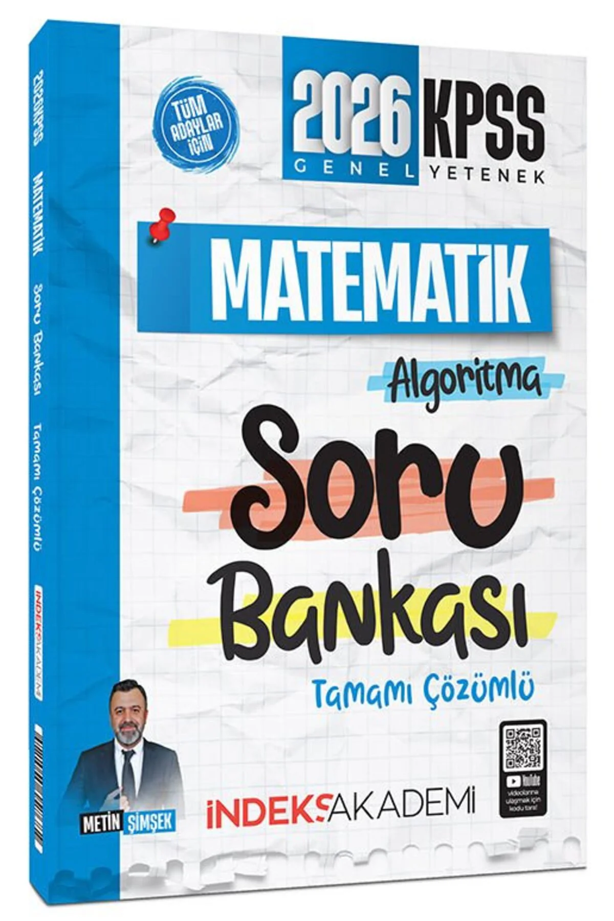 İndeks Akademi 2026 KPSS Matematik Algoritma Soru Bankası Çözümlü