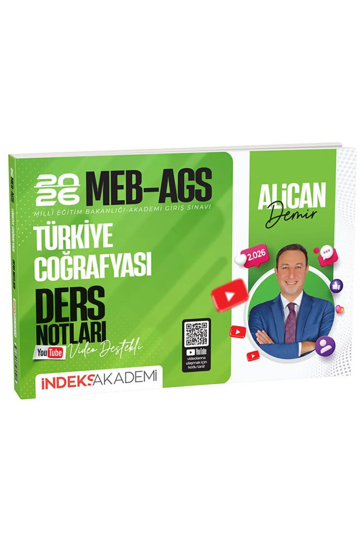İndeks Akademi 2026 MEB-AGS Türkiye Coğrafyası Video Ders Notları İndeks Akademi 2026 MEB-AGS Türkiye Coğrafyası Video Ders Notları