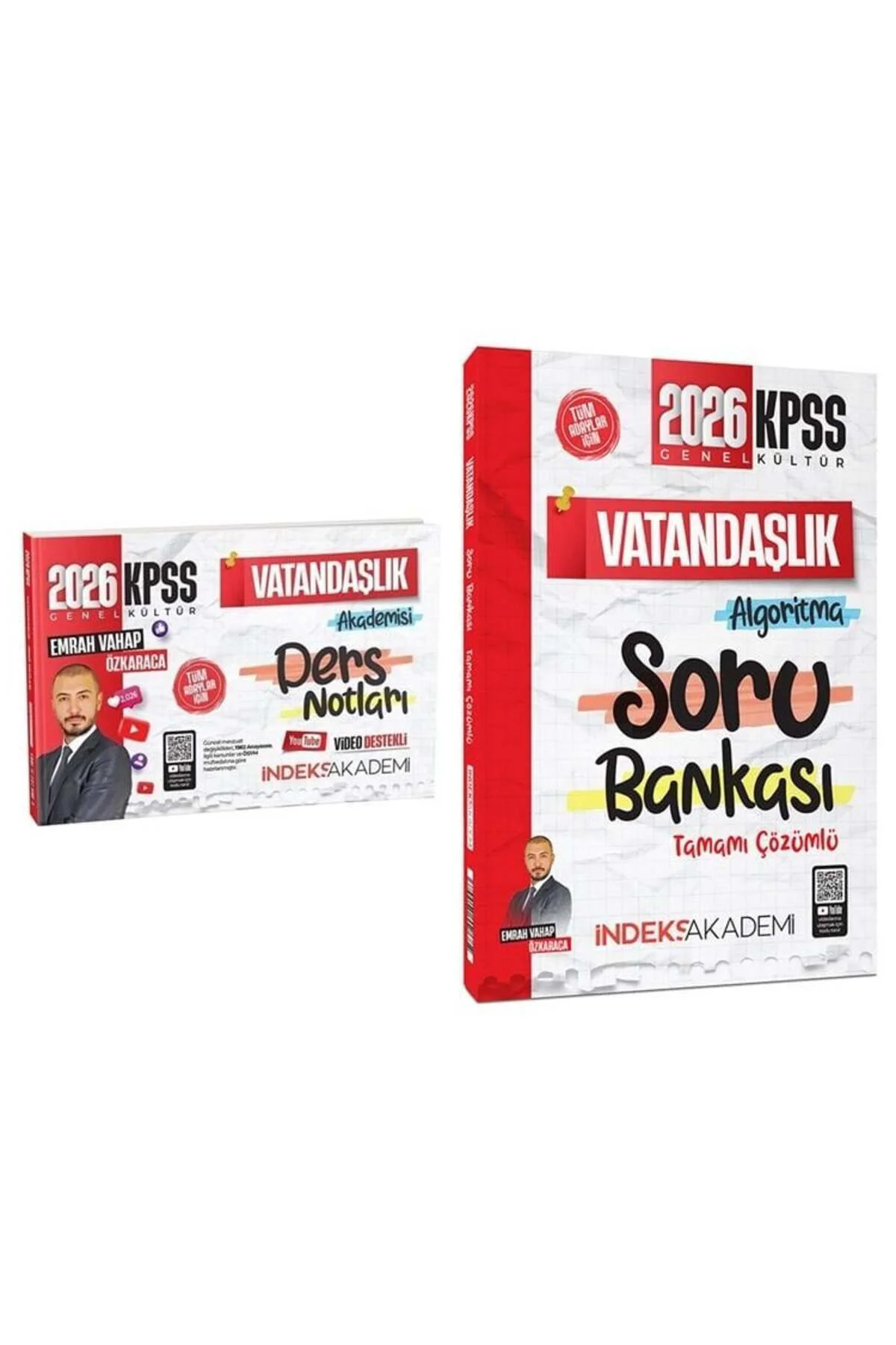 İndeks Akademi 2026 Baskı KPSS Vatandaşlık Akademisi Video Ders +