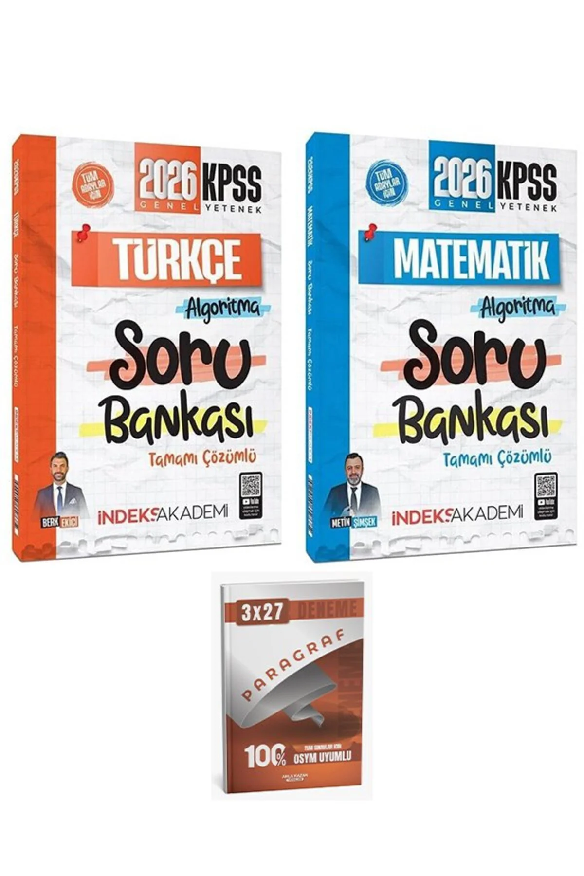 İndeks + Anla Kazan 2026 KPSS Türkçe + Matematik Algoritma Soru B