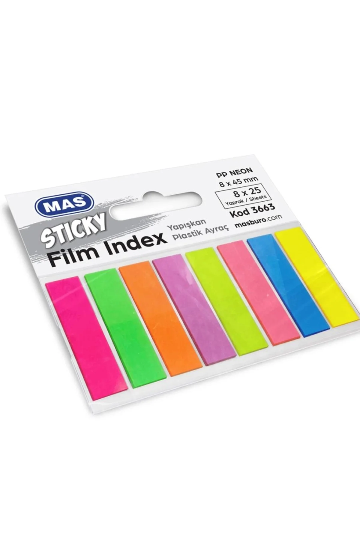 Film Indeks 8x45 PP Dörtgen 25 S-8 Renk 3663--30 LU