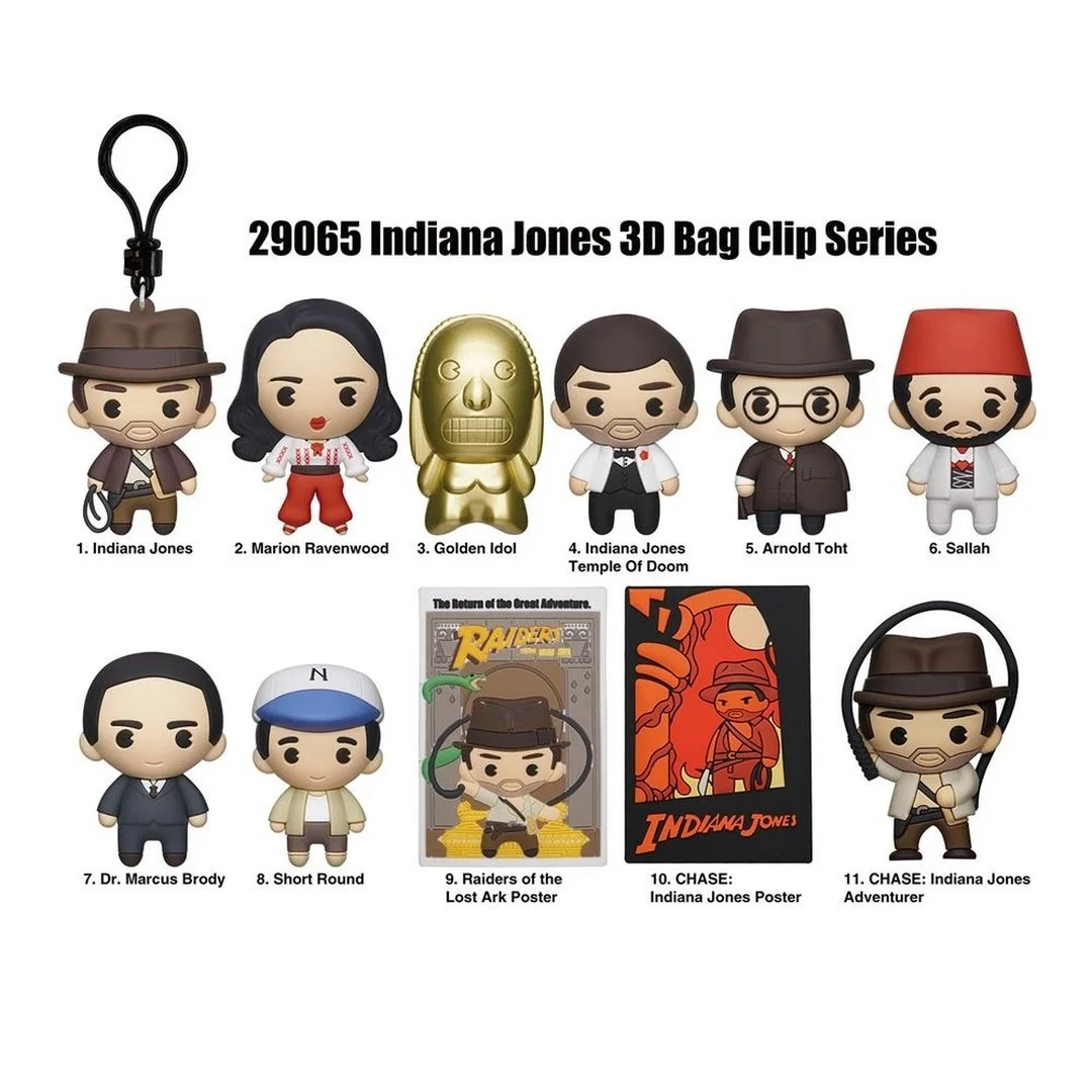 Indiana Jones Klipsli Figür