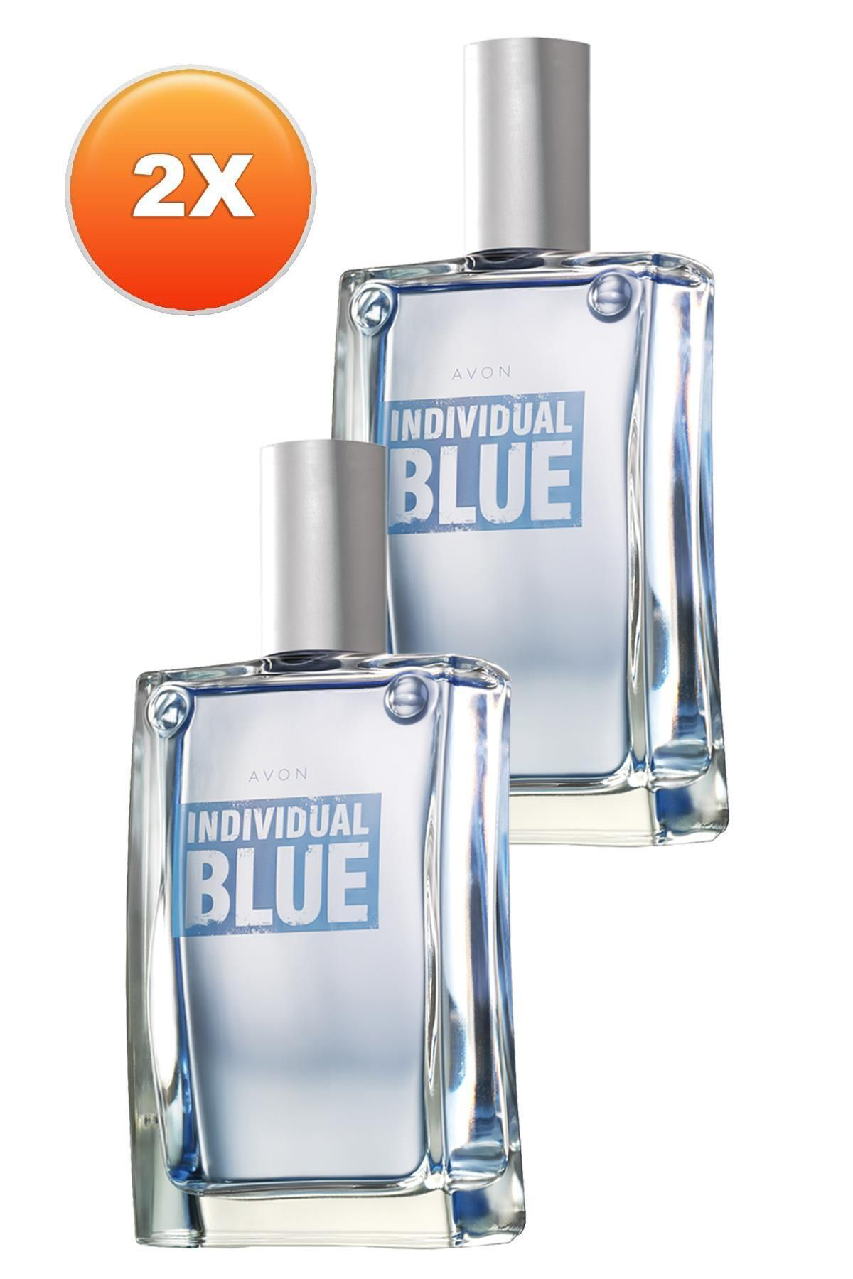 Avon İndividual Blue Erkek Parfüm Edt 100 Ml. İkili Set