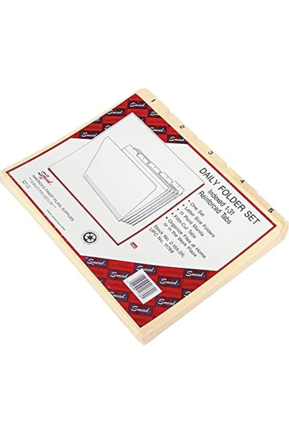 Indiziert dosya düzenleyici set, her gün (1 – 31), klasörlere, gü