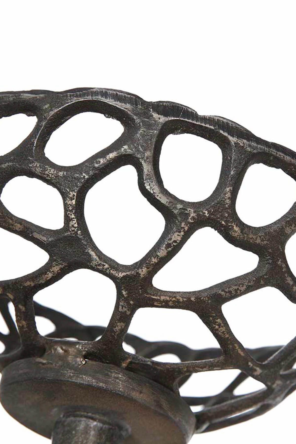 Vitale İndra Gold Ferforje Mumluk Küçük Boy Ak.Cj0091