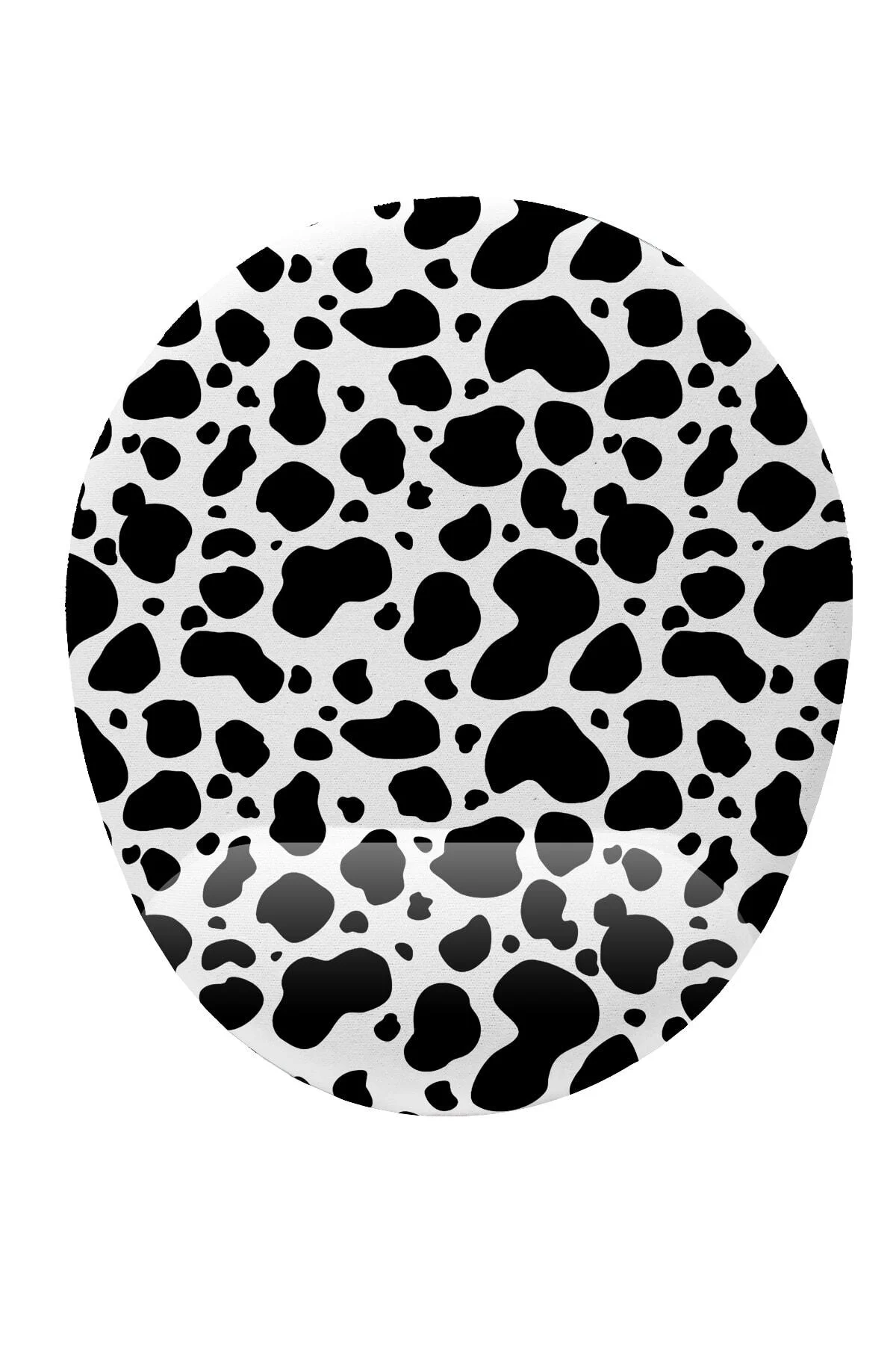 Inek Desenli Bilek Destekli Mouse Pad Ergonomik Kaymaz Taban Mous