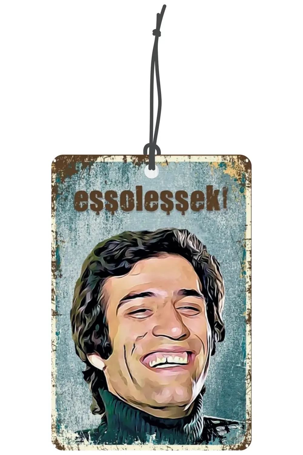 İnek Şaban Eşşolaeşek Görselli Oto Kokusu Dikiz Ayna Süsü Torpido